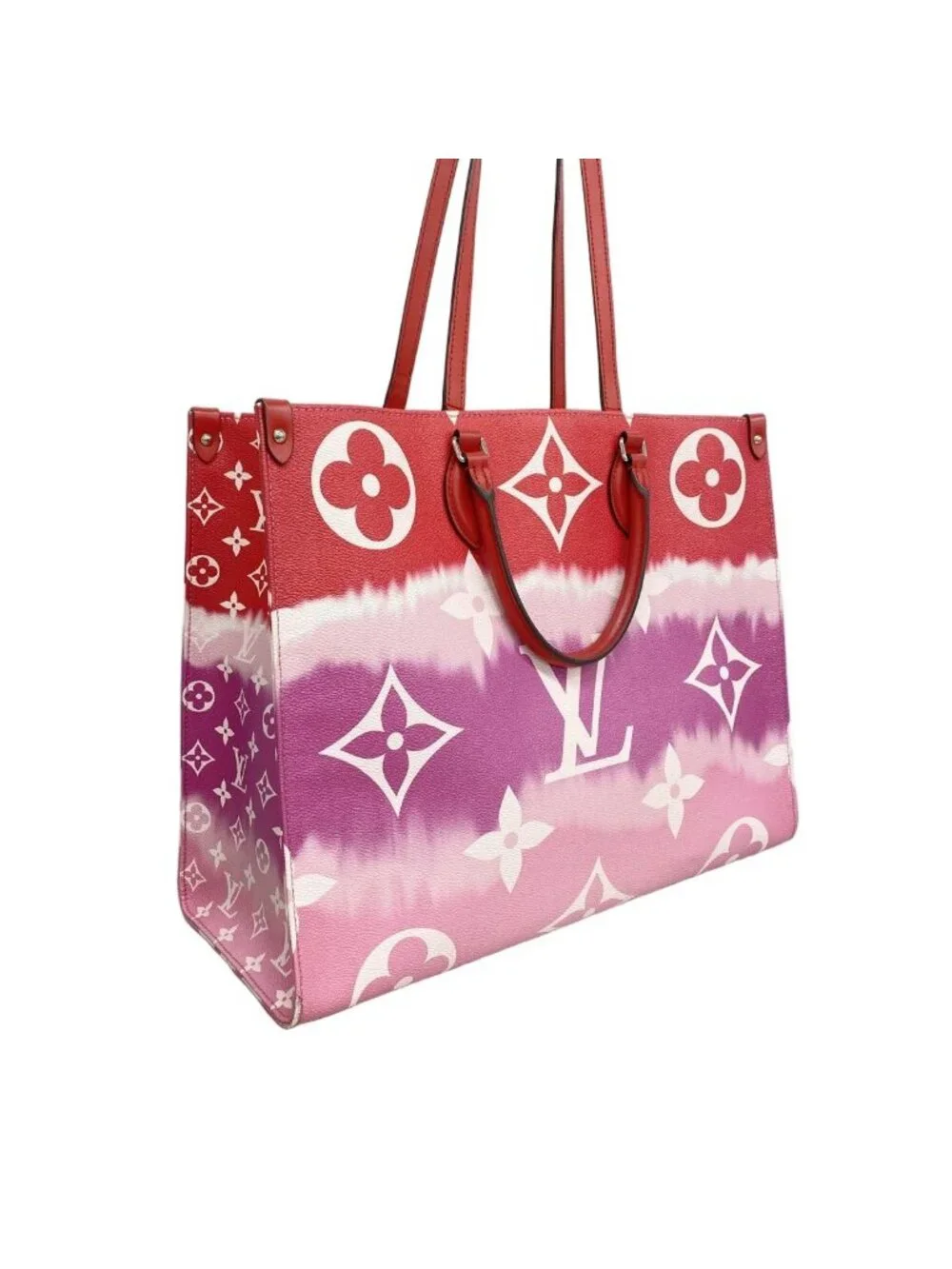 Louis Vuitton Tote Monogram LV Escale On The Go GM Rouge 2-Way